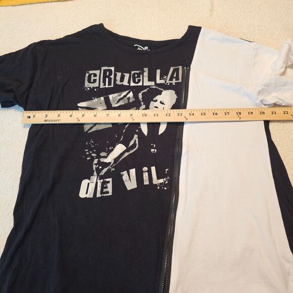 Disney Her Universe Cruella Front Zipper 101 Dalmatians Sz Medium - Picture 3 of 9